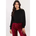 ItModa Halenka s knoflíky černá Velikost: UNI