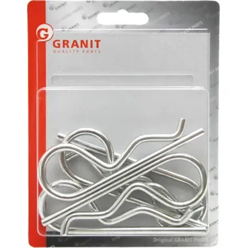 Nářadí pro automobil GRANIT Sada závlaček pro třetí bod 6mm - 5 ks