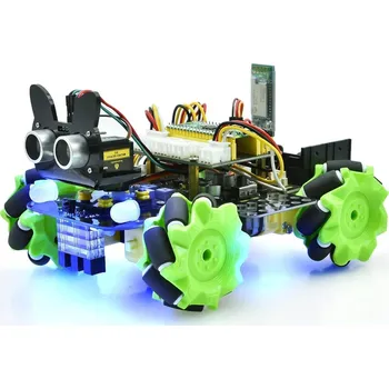 Elektronická stavebnice Keyestudio Arduino 4WD Mecanum Robot pro Pico