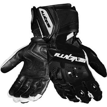 Moto rukavice SEVENTY DEGREES Rukavice na motorku Seventy Degrees SD-R24 Pista černo-bílé XL