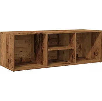 Botník Lavice s úložným prostorem na boty, staré dřevo, rozměry 105 x 35 x 35 cm