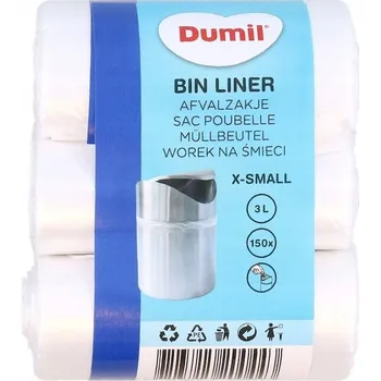 Pytle na odpadky Univerzální pytle na odpad Dumil pytle na odpad 3l 150 ks