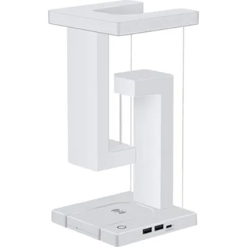 Lampička NOČNÍ LAMPA S FUNKCÍ NABÍJENÍ TELEFONU TYP-C BÍLÁ