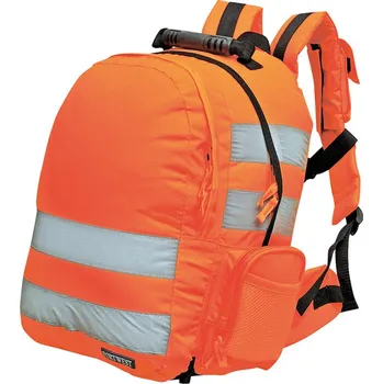 Nákupní taška PORTWEST Batoh Hi-Vis Quick Release B904, reflexní, 25x21x43 cm POR-B904