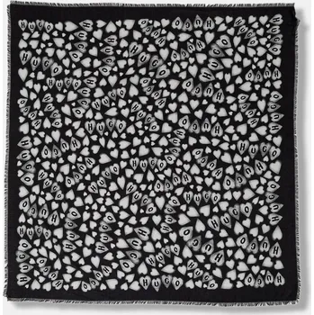 Šátek Šátek HUGO Alycia 50517680 černá 99X, vel. ONE SIZE