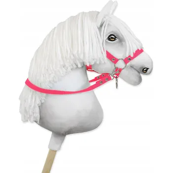 Hobby horsing Oťaže pro Hobby Horse koně - tmavě růžové
