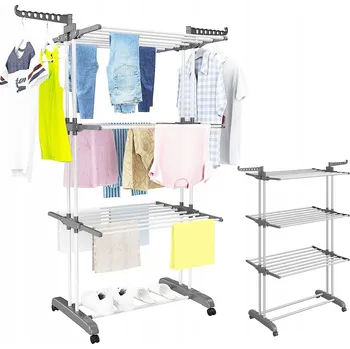 Sušák na prádlo SUŠÁK NA PRÁDLO SKLÁDACÍ STOJANOVÝ VELKÝ XXL