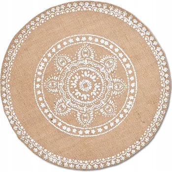 prostírání PROSTÍRÁNÍ NA STŮL Z JUTY, ETHNO, Ø 38 CM, ZELLER