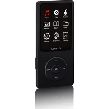 MP4 přehrávač Lenco Xemio černý 8 GB