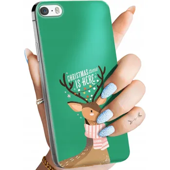 Pouzdro na mobilní telefon Zadní Kryt Hello Case pro Apple IPHONE 5 / 5S / SE zelený