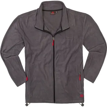 Pánská mikina Adamo pánská velká fleecová mikina 169923-740 šedá (7XL)