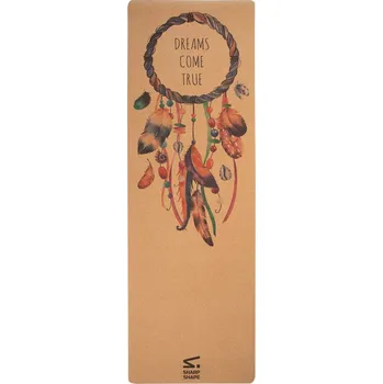 podložka na cvičení Podložka na cvičení Sharp Shape 183 cm x 61 cm hnědá