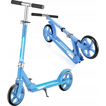 Koloběžka Městská koloběžka velká kola skládací odpružená bez ruční brzdy