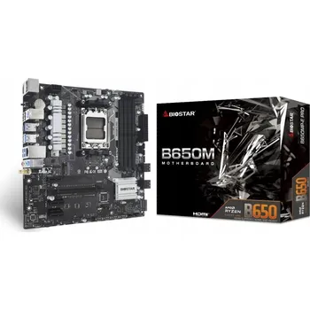 Základní deska Základní deska Biostar B650MP-E PRO micro ATX AMD Ryzen AM5 4x DDR5