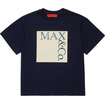 Chlapecké tričko Dětské bavlněné tričko MAX&Co. MAXT1F T-SHIRT MX0005 námořnická modř 59X, vel. 156