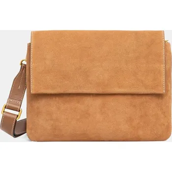 Kabelka Semišová kabelka Gianni Chiarini THREE BS.12295.CM.PL hnědá 82X, vel. ONE SIZE