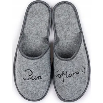 Dámské pantofle Papuče Filcové pantofle Nazouváky "Pantoflarz" Vtipný dárek 46