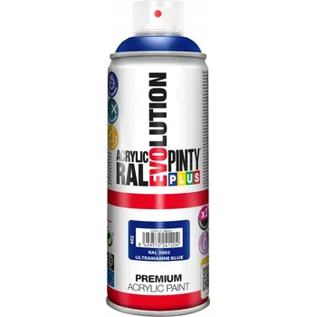 Barva ve spreji Akrylový lak ve vysokém lesku RAL 5002 Ultramarínová modř PintyPlus 400 ml
