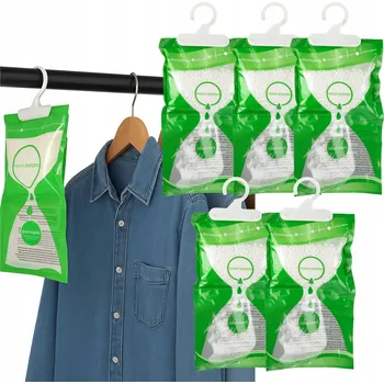 Odvlhčovač vzduchu X1 ks Pohlcovač vlhkosti do skříně, šatny s věšákem SILNÝ odvlhčovač