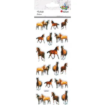 samolepka Konvexní Samolepky (puffy) Horses Hasta 1 ks
