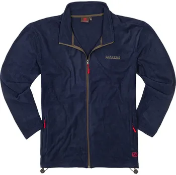 Pánská mikina Adamo pánská velká fleecová mikina 169923-360 námořnická modrá (10XL)