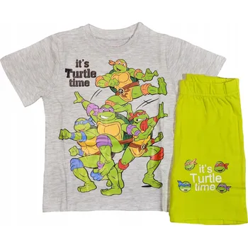 Dětské pyžamo ŽELVY NINJA chlapecké bavlněné pyžamo 110