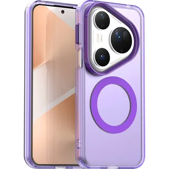 Pouzdro na mobilní telefon Techsuit CandyCase MagSafe pro Huawei Pura 80 Ultra fialová
