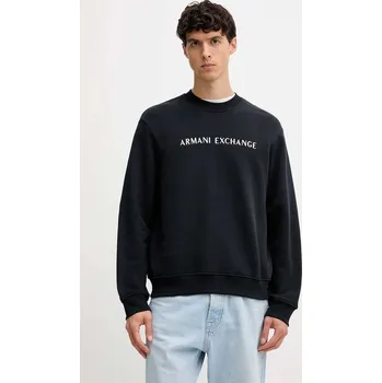 Pánská mikina Bavlněná mikina Armani Exchange XM001418.AF16434 námořnická modř 59X, vel. L