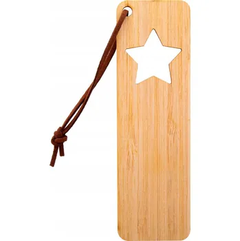 Obraz Záložka do knihy bambusová Dárek Vánoce