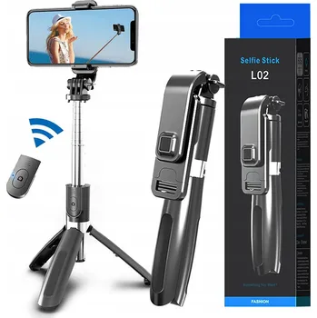 Selfie tyč / Držák Alogy černý