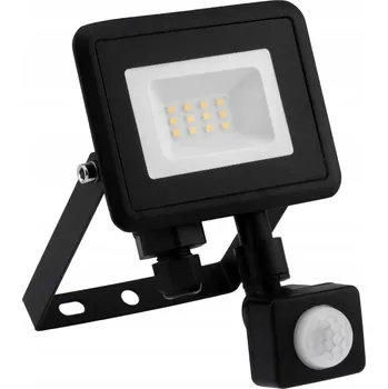 LED reflektor 20W 1700lm 4000K IP65 Černý se senzorem SOLAS
