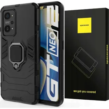 Pouzdro na mobilní telefon Zadní Kryt Spacecase pro realme GT2, GT Neo 2 černé