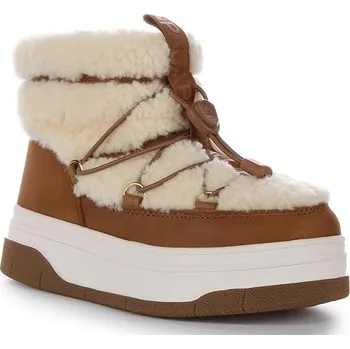 Dámská zimní obuv DVOUBAREVNÉ SNĚHULE PAJAR NA ZIP (41)