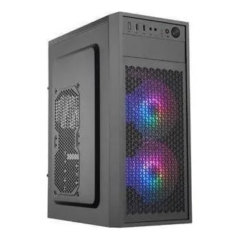 PC skříň EUROCASE skříň ML N6-530B, Midi Tower, 1xUSB-C, 2xUSB 3.0, 2x audio, bez zdroje