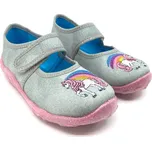 Dívčí bačkory Superfit Bonny Grau 1-800282-2010 27, Vnitřní délka boty: 17,4 cm, Vnitřní šířka boty: 6,9 cm
