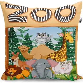 Polštář Sablio Polštář Zoo - 50x50 cm