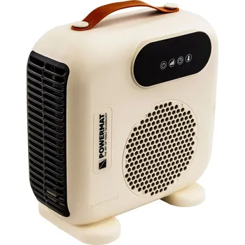 Vzduchotechnika Teplovzdušný ventilátor 2000 W s LCD displejem a DO - POWERMAT
