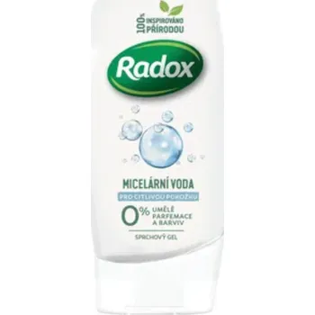 Koupelová kosmetika Radox sprchový gel 250 ml Micelární voda