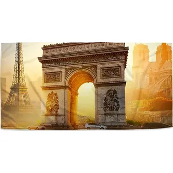 Osuška Sablio Ručník Paříž Vítězný oblouk - 30x50 cm