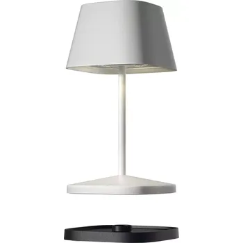 Lampička SOMPEX Neapel 2.0 Stolní / venkovní LED lampa z hliníku, výška: 200 mm, bílá