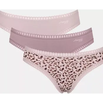 Kalhotky Dámské kalhotky GO Crush Mini C3P - Sloggi hedvábně bílá (00GZ) 000M