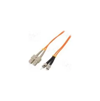 Počítač Světlovodný patch cord OM2 SC/UPC,ST/UPC 2m LSZH oranžová