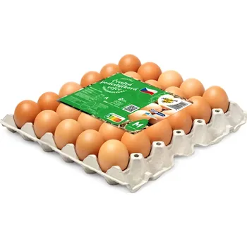 vejce Vejce Kosičky Čerstvá podestýlková vejce, vel. M 30ks