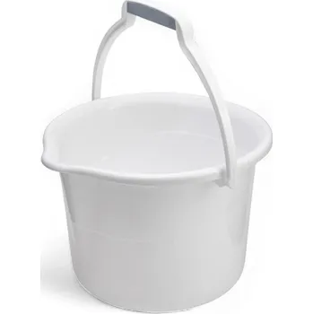 Nerezový dřez Vědro 14L PH s výlevkou TRG bílé