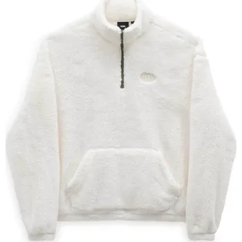 Dámská mikina mikina dámská VANS PIONEER MOCK HALF ZIP DIGITAL DEMENTIA marshmallow - L