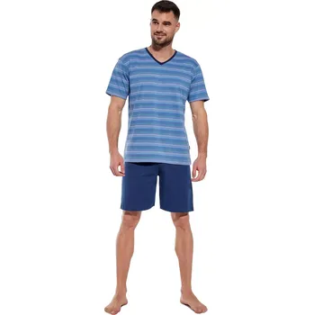 Pánské pyžamo 330/40 Various - CORNETTE světle modrá XXL