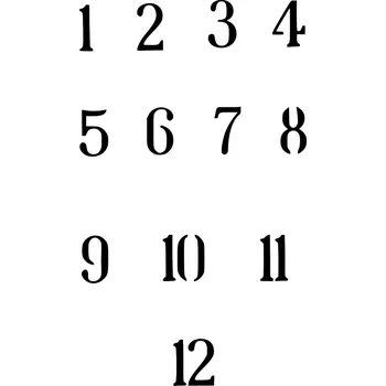 Šablona plastová pro kreativní tvoření - A4 - F08