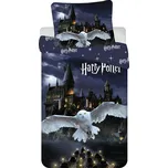 Jerry Fabrics Povlečení z mikrovlákna 140x200 + 70x90 cm - Harry Potter "Hogwarts Night"
