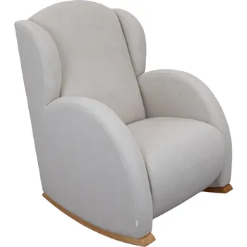 Křeslo Kojicí houpací křeslo Micuna Flor Slow System – Light Grey Barva: Přírodní