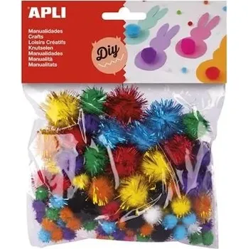 kreativní sada Bambule Apli Kids vícebarevné 78 dílů